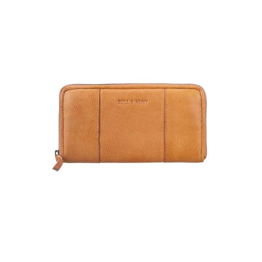 ZIP WALLET LIGHT TAN
